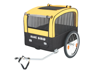 DOG TRAILER BLUE BIRD