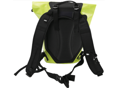 Waterproof backpack for the bike ride.