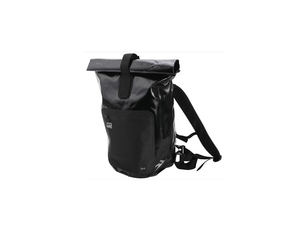 Wasserdichter Rucksack für die Fahrradtour - Schwartz