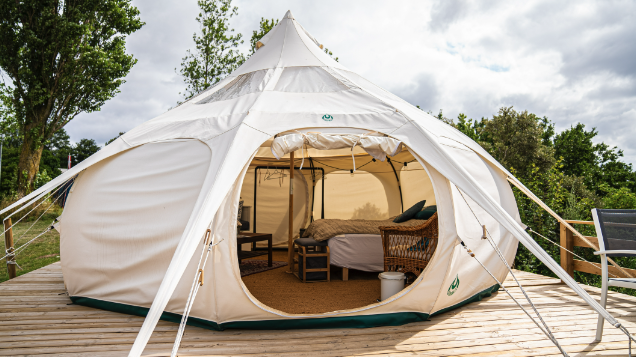 Glamping telt - Den skønneste overnatning.